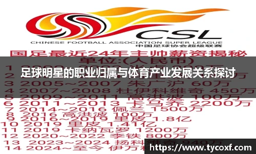 足球明星的职业归属与体育产业发展关系探讨
